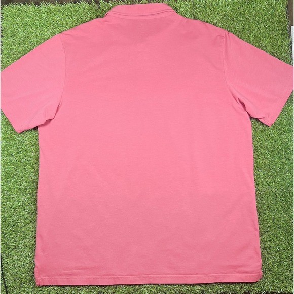 Peter Millar Men's Seaside Wash Polo Shirt, XXL, Pink and Blue Striped - Picture 9 of 9